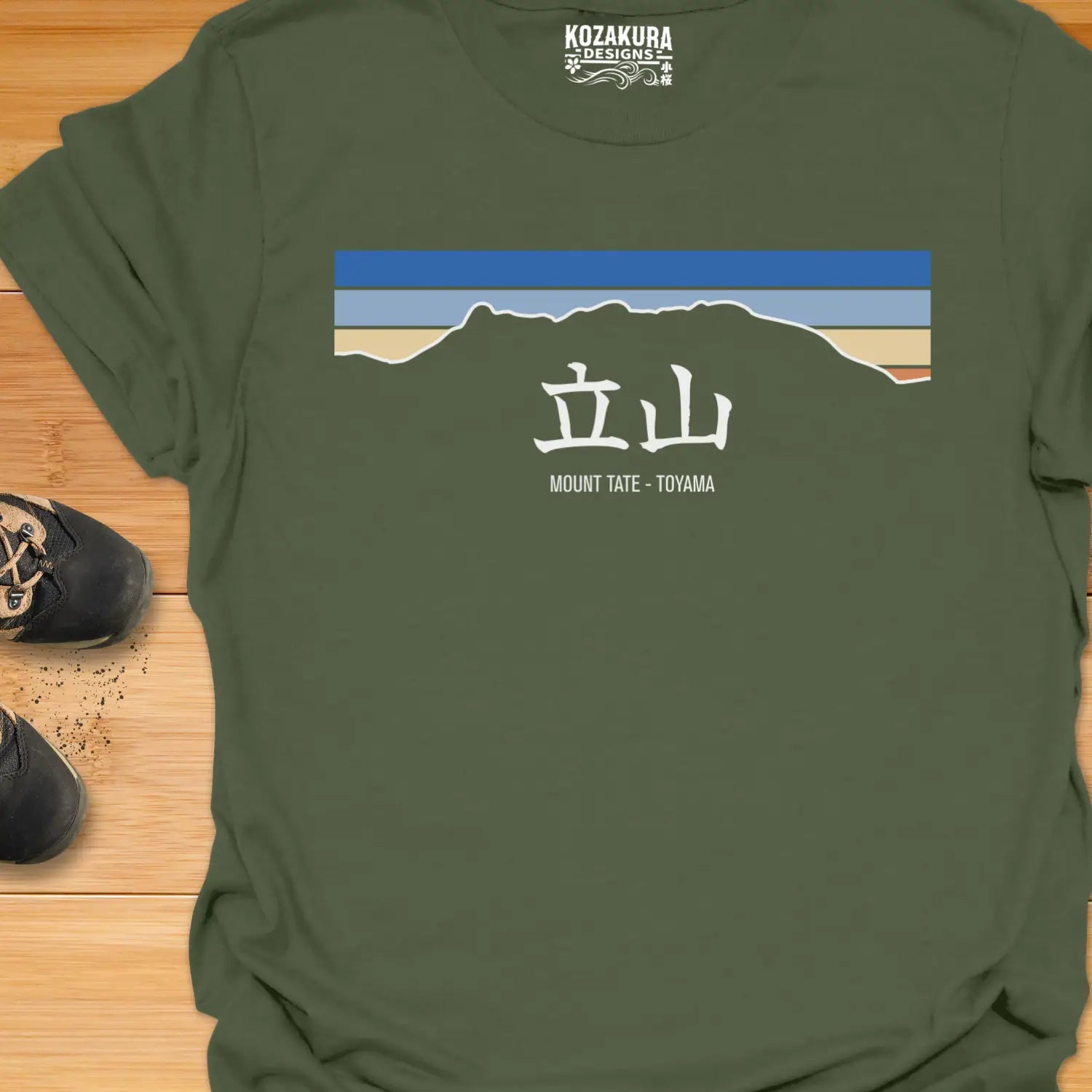 Hiking Mount Tate - With Kanji