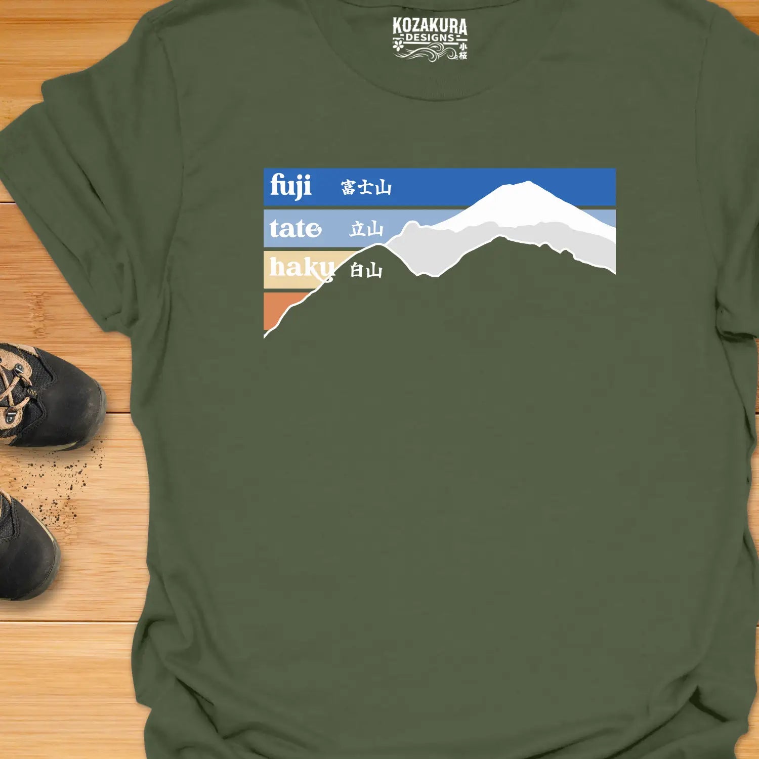 Holy Mountains (with Kanji)