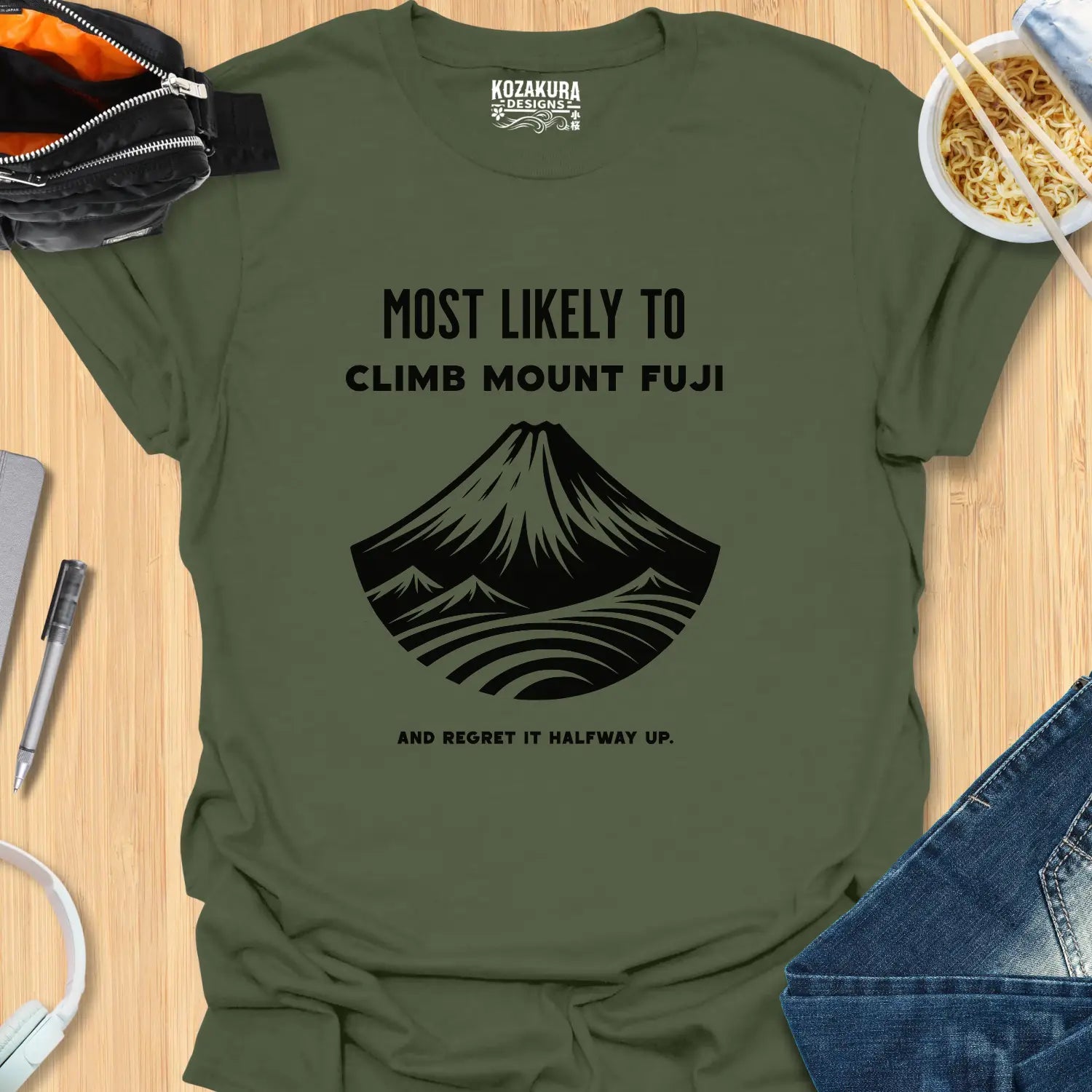 Most Likely to climb Mount Fuji - and regret it halfway up.