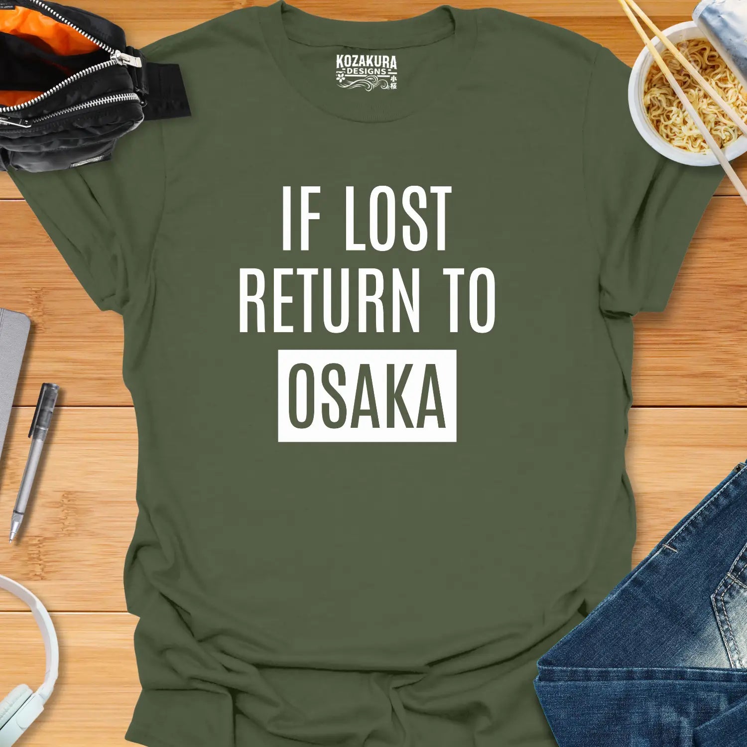 If Lost Return to Osaka