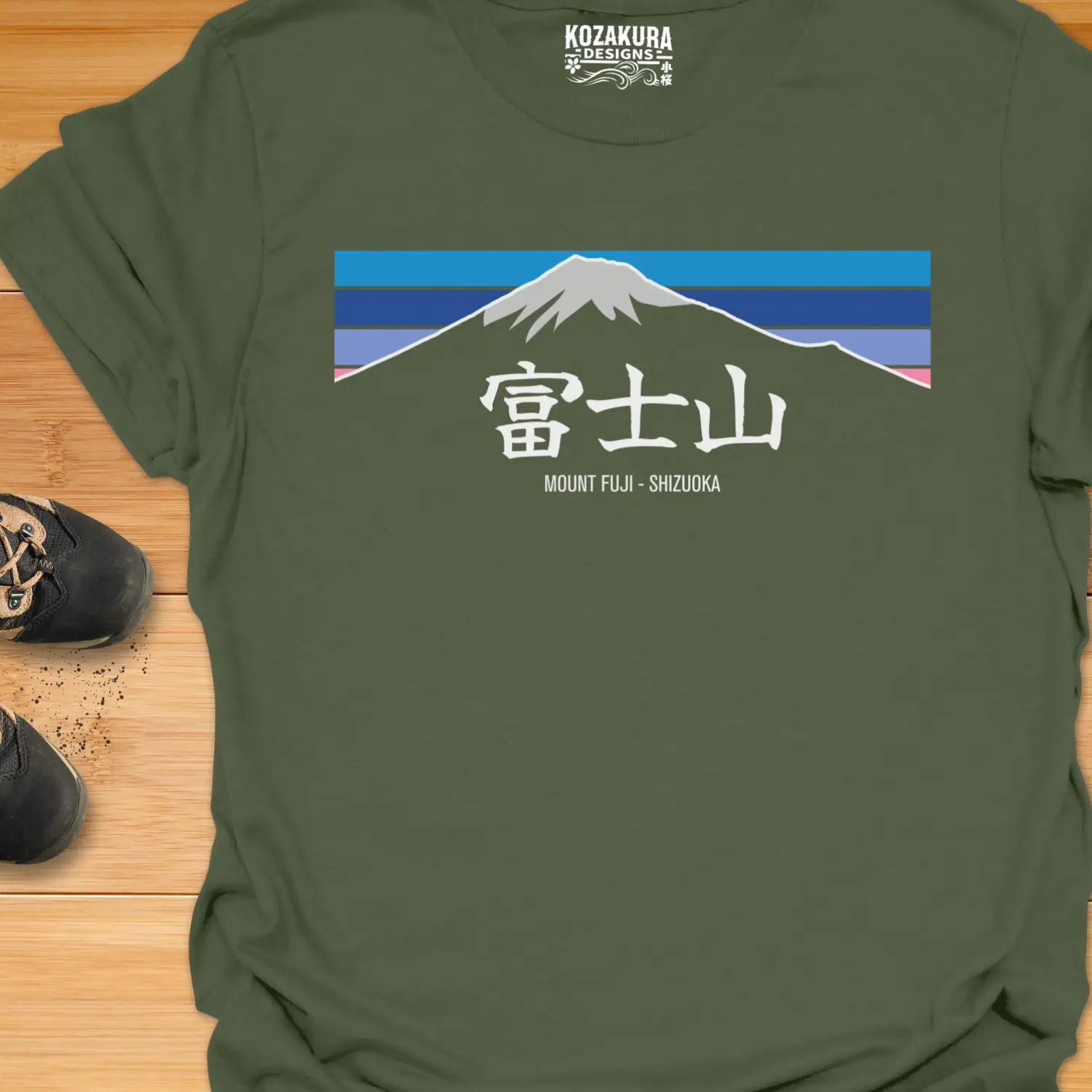 Hiking Mount Fuji - Shizuoka - with Kanji