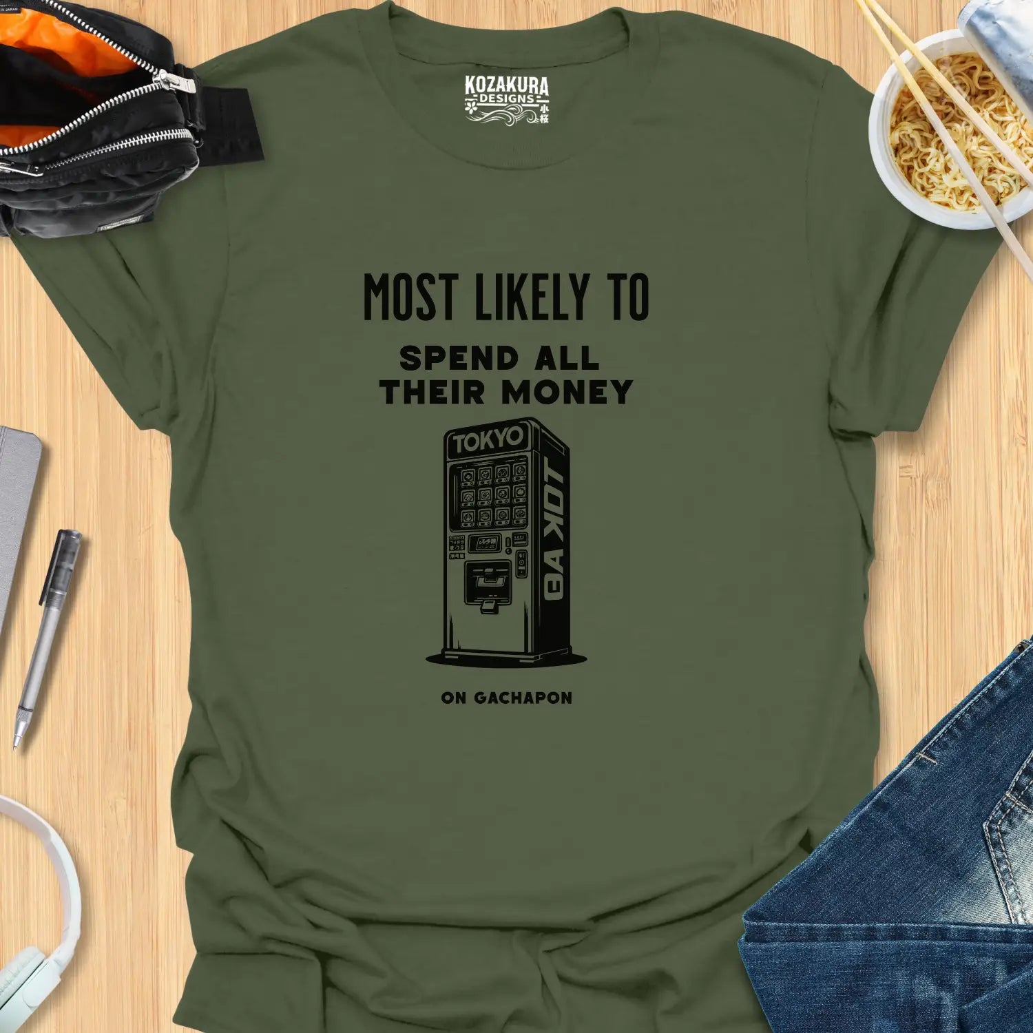 Most Likely to spend all their money on gachapon