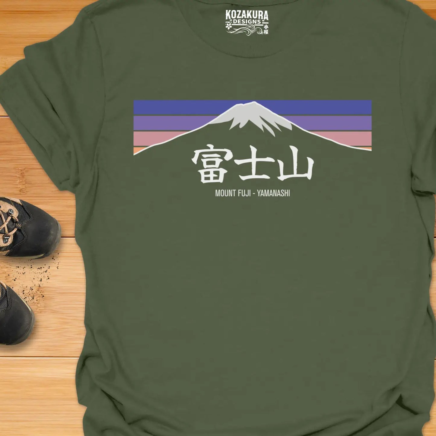 Hiking Mount Fuji - Yamanashi - with Kanji