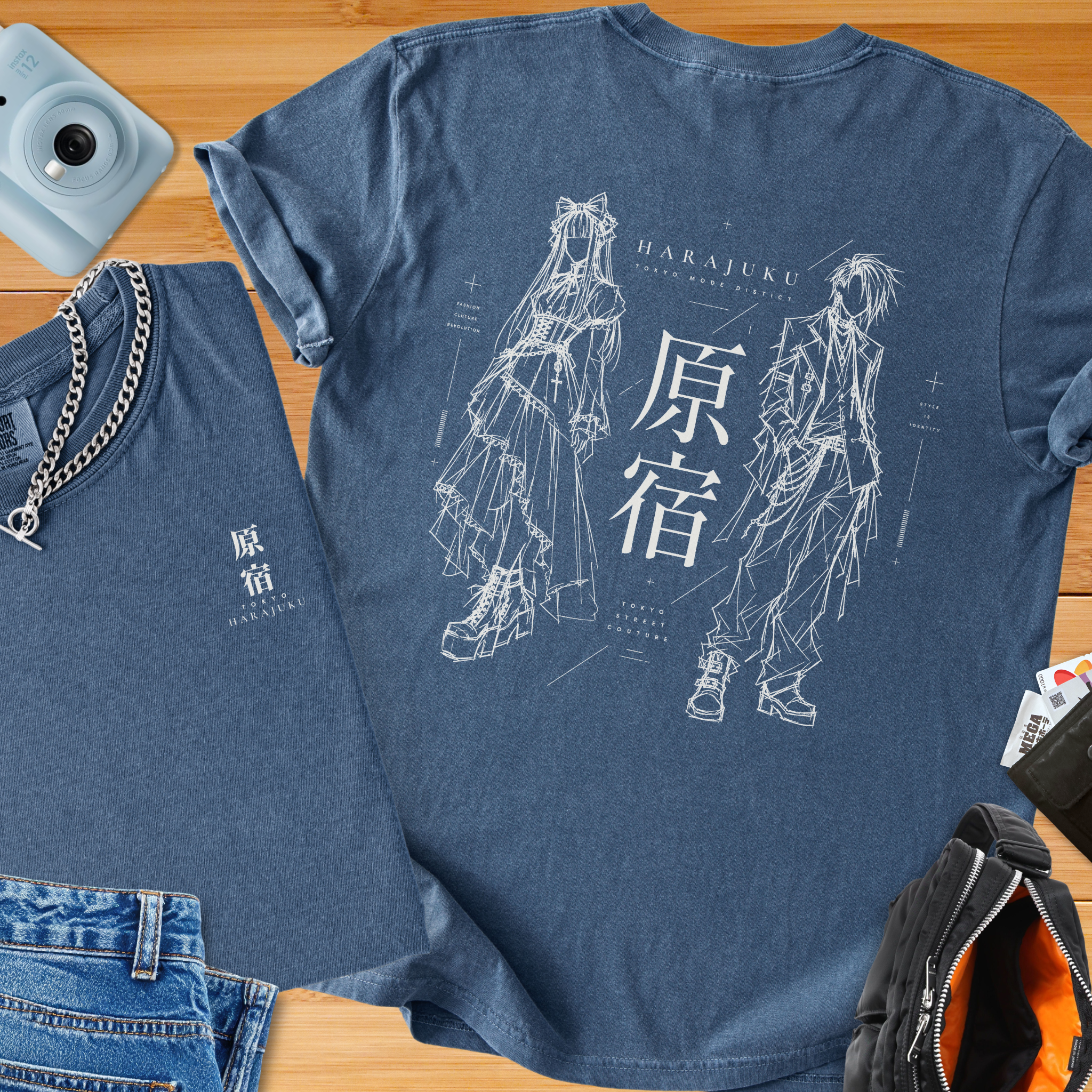 Harajuku Sketch T-Shirt