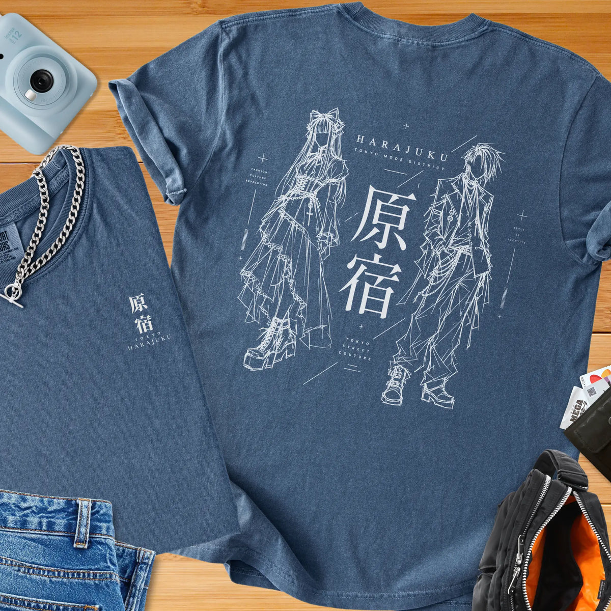 Harajuku Sketch T-Shirt