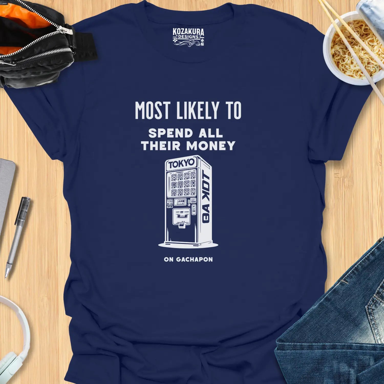 Most Likely to spend all their money on gachapon