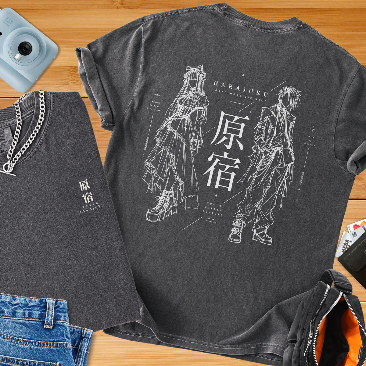 Harajuku Sketch T-Shirt