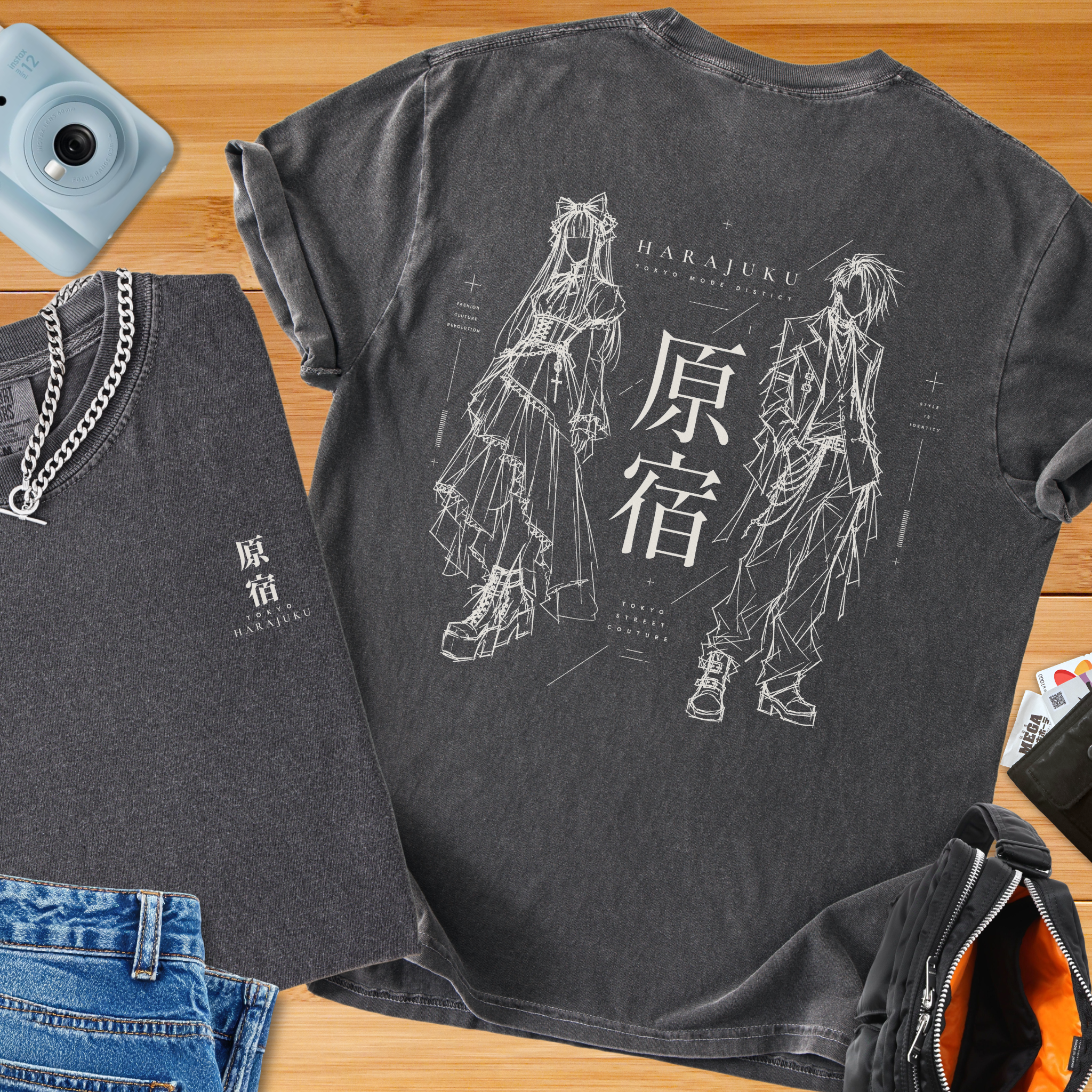 Harajuku Sketch T-Shirt