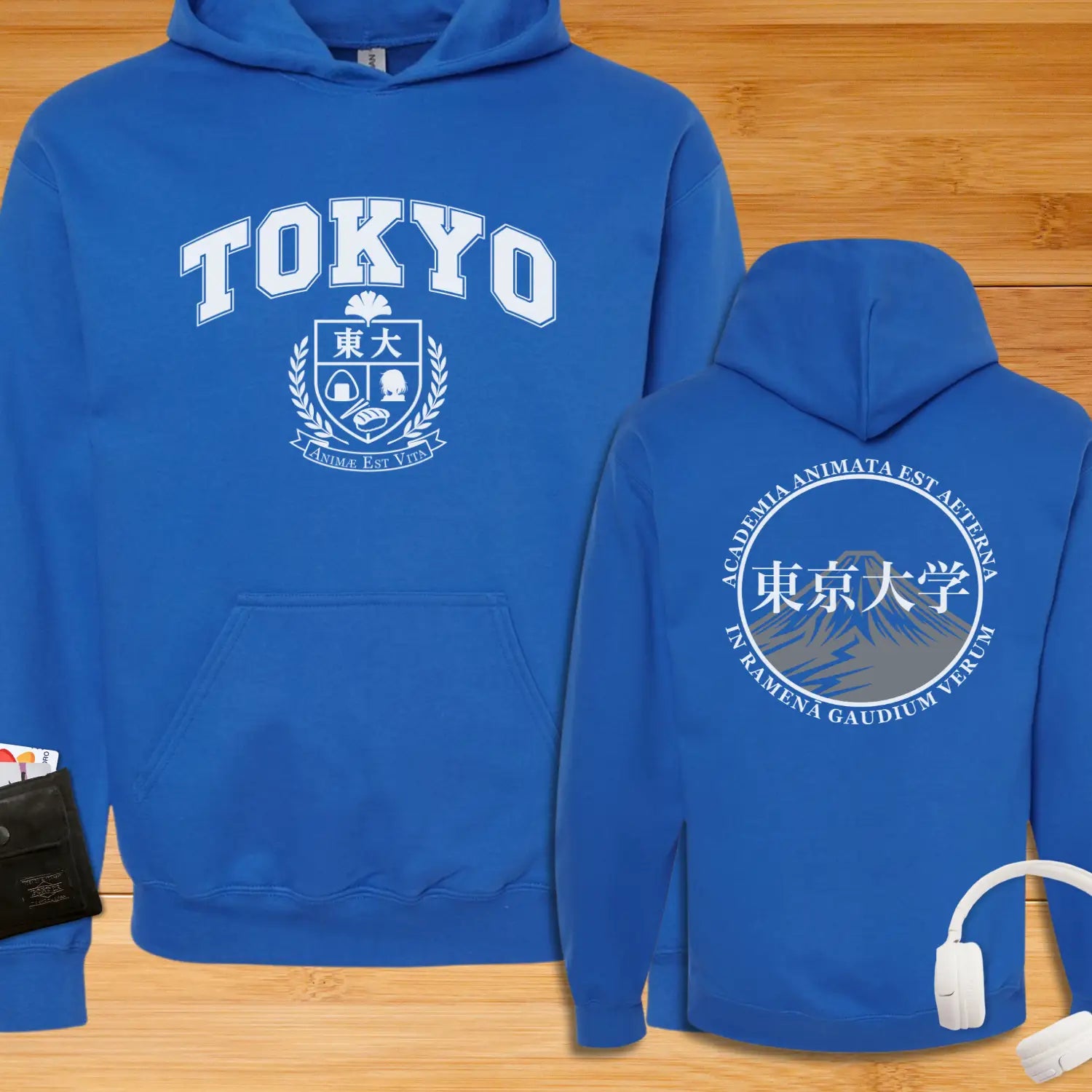 Tokyo Inspired - Softstyle Fleece with Academic Design