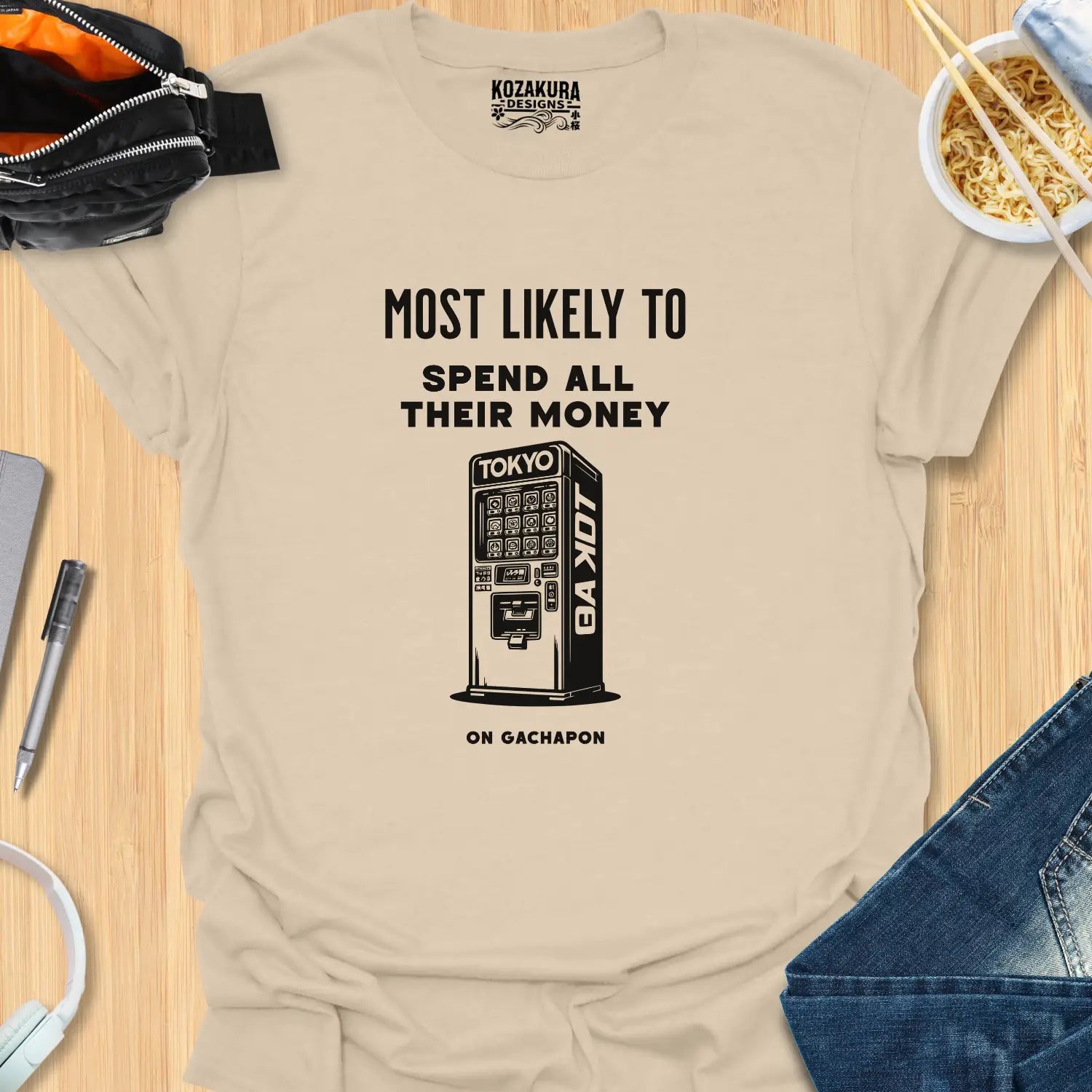 Most Likely to spend all their money on gachapon