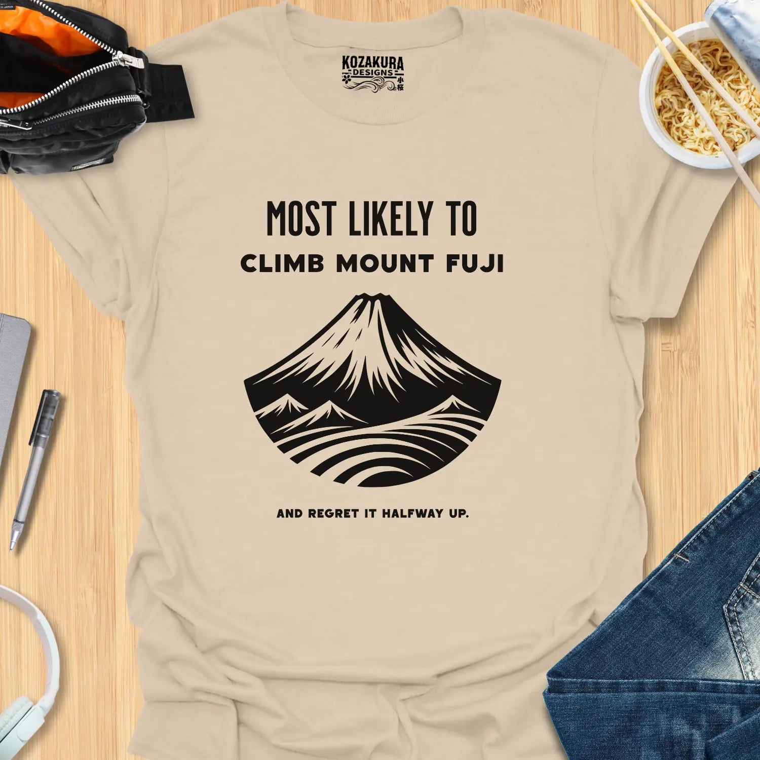 Most Likely to climb Mount Fuji - and regret it halfway up.