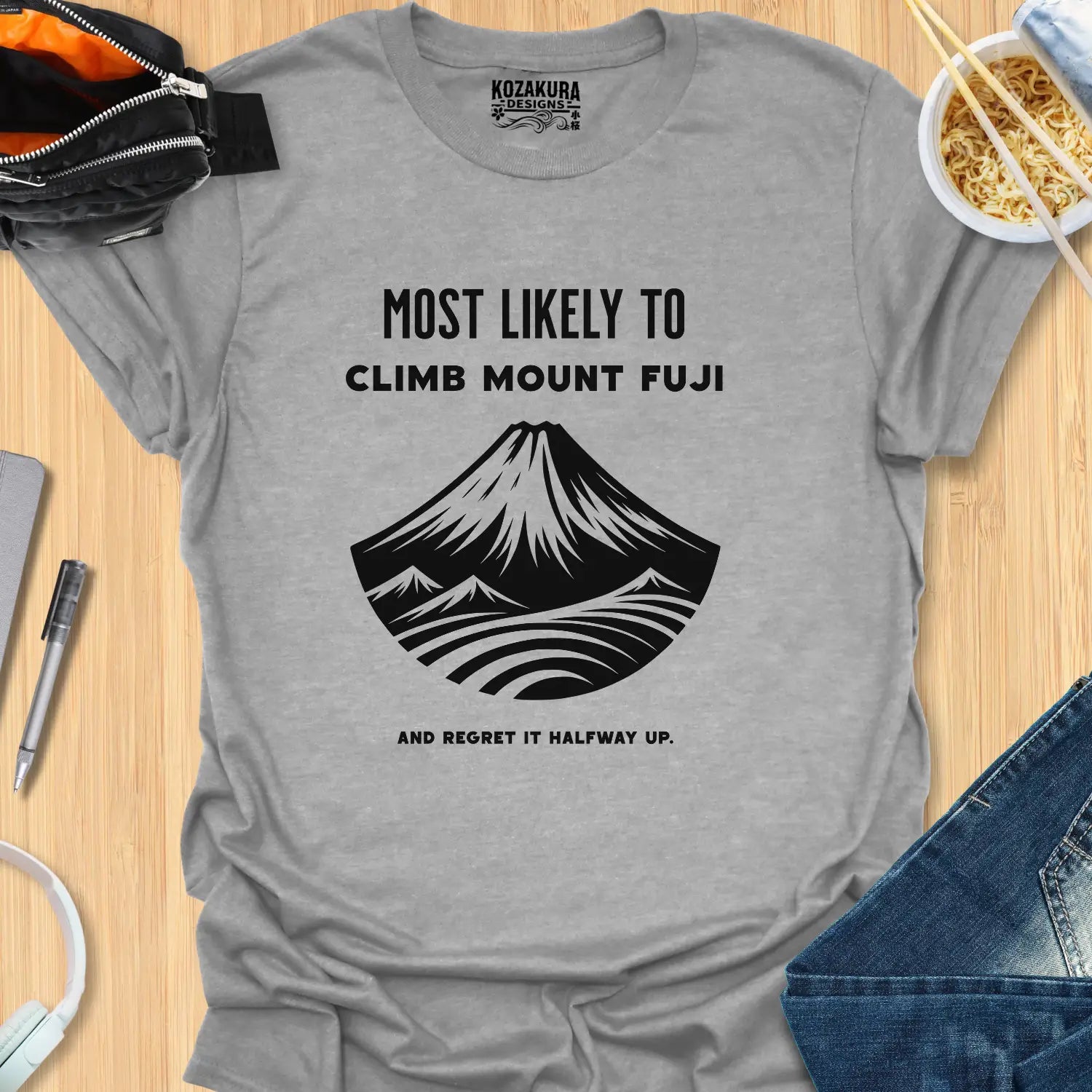 Most Likely to climb Mount Fuji - and regret it halfway up.