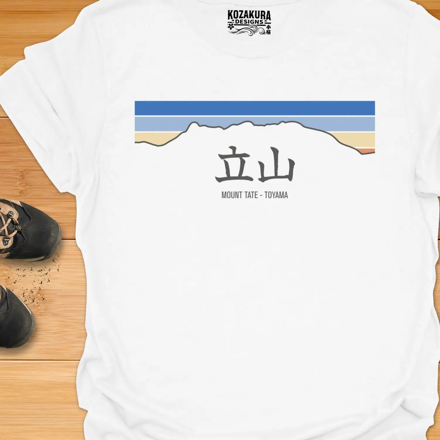 Hiking Mount Tate - With Kanji