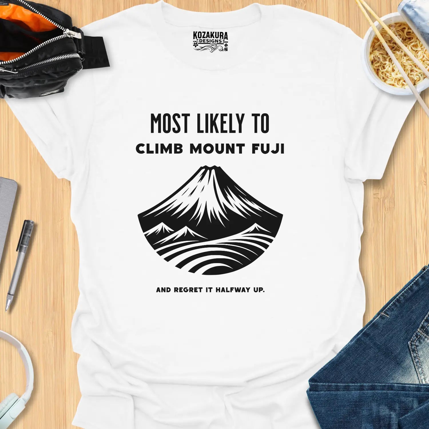 Most Likely to climb Mount Fuji - and regret it halfway up.