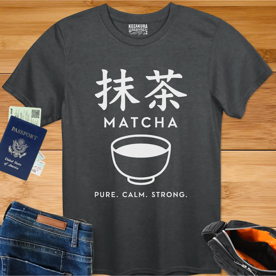 Matcha - Pure, Calm, Strong - Cup