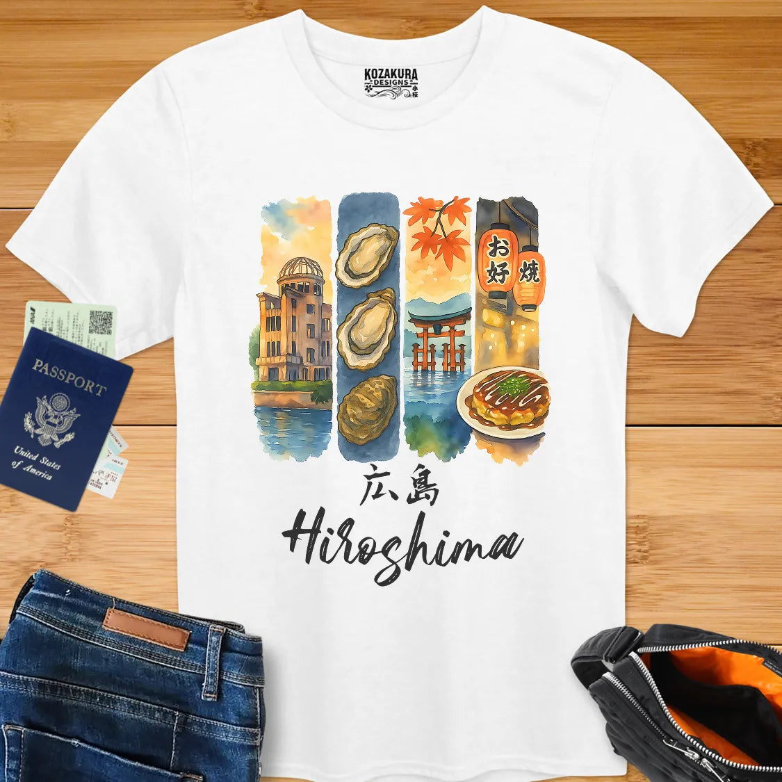 Hiroshima - 4 Panel Art