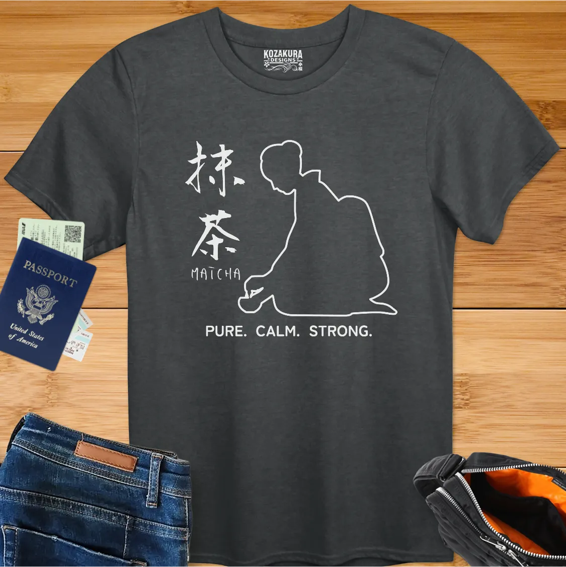 Matcha - Pure, Calm, Strong - Traditional