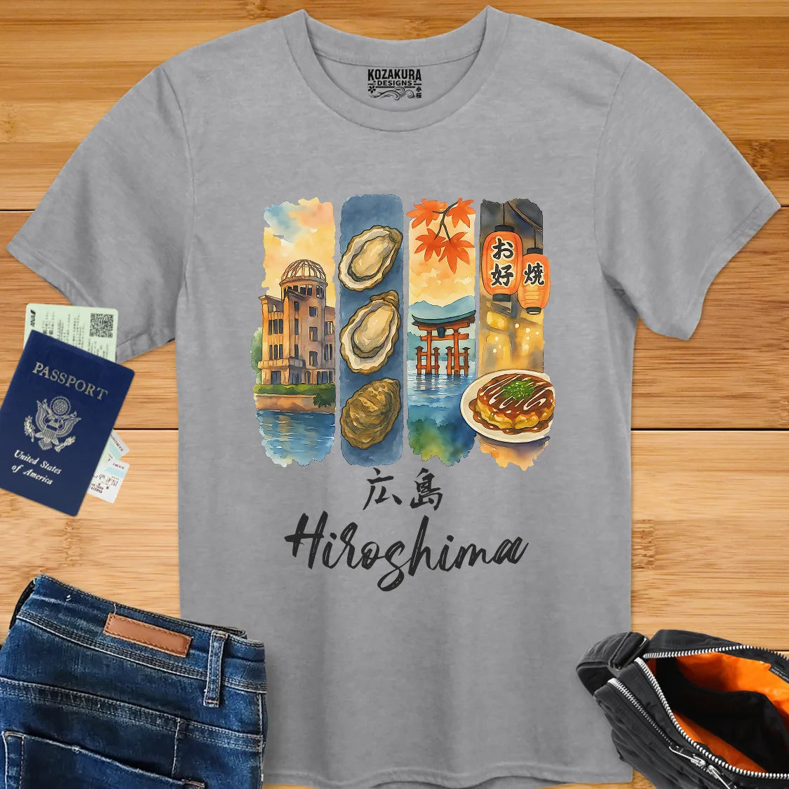 Hiroshima - 4 Panel Art