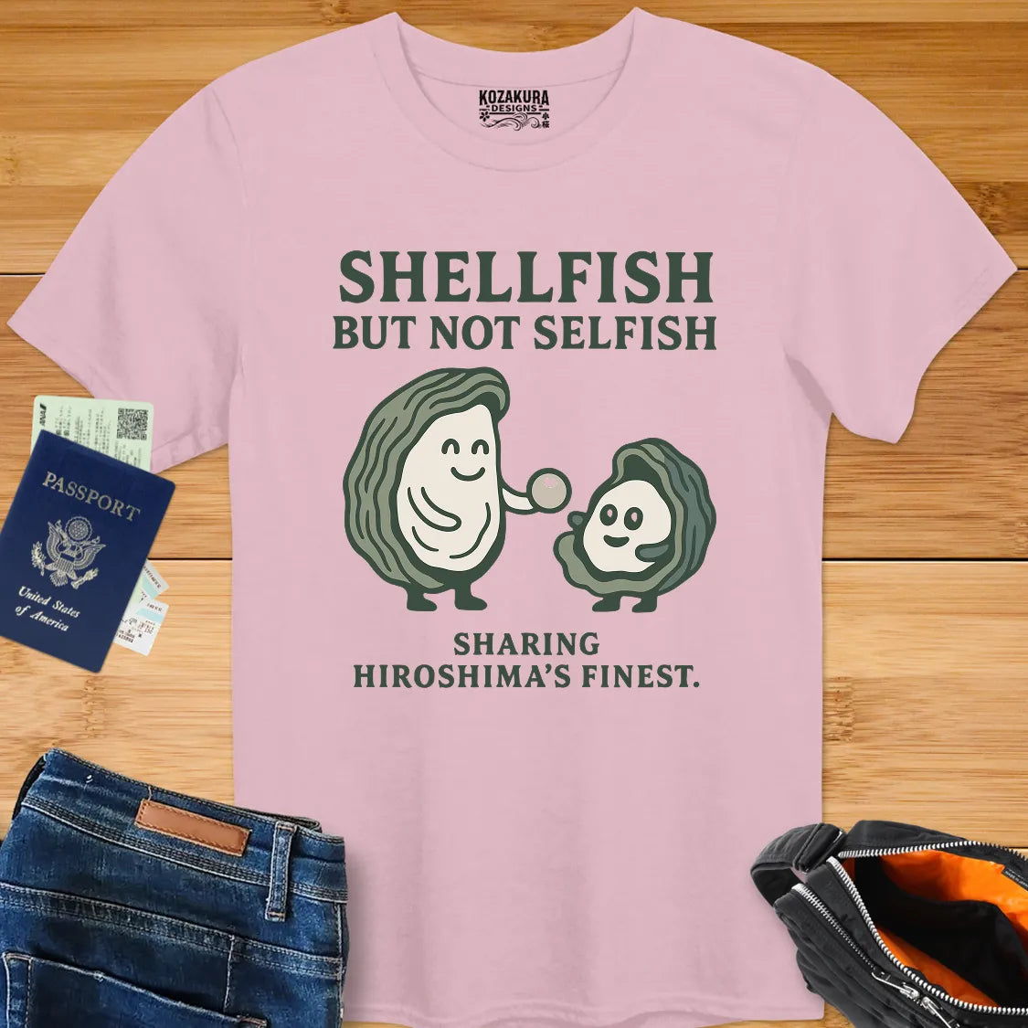 Hiroshima Shellfish - but not Selfish