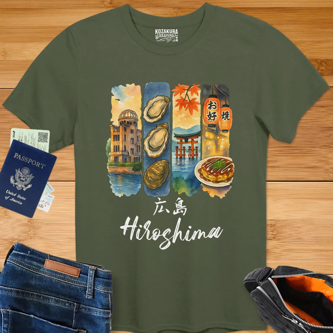 Hiroshima - 4 Panel Art