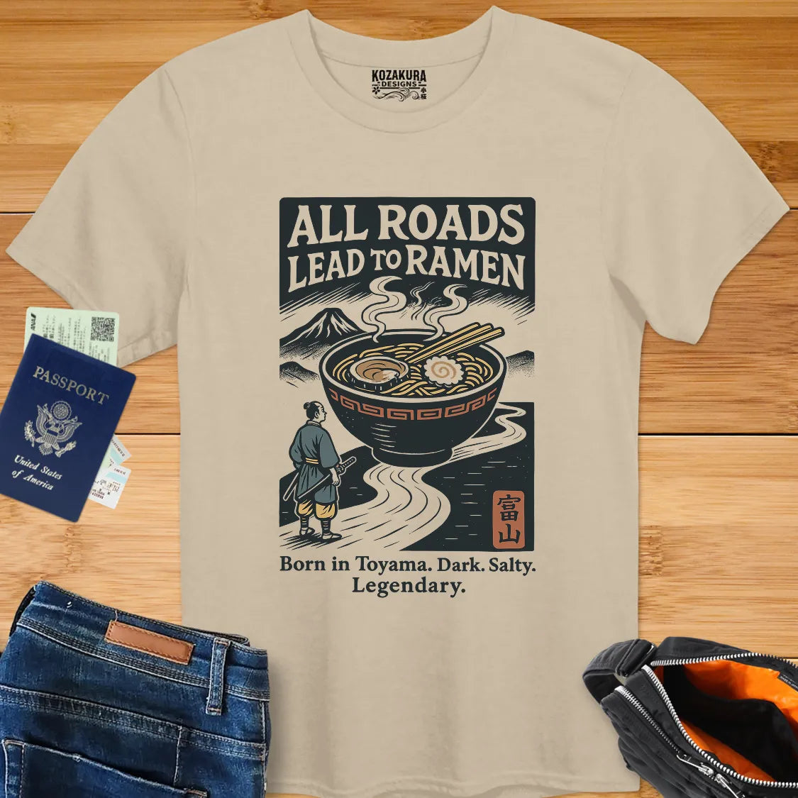 Toyama - All Road Lead to Toyama Ramen - Ukiyo-e