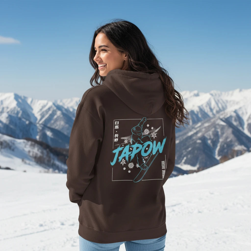 Nagano Japow - Hakuba Blue - Graphic Pullover