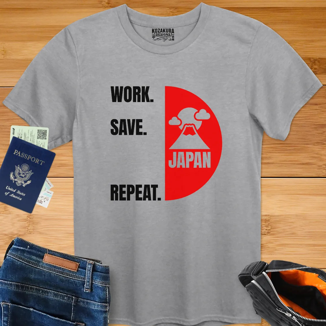 Work, Save, JAPAN!, Repeat - Mount Fuji