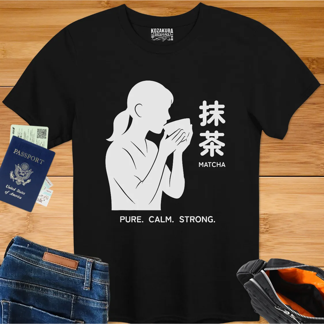 Matcha - Pure, Calm, Strong - Modern