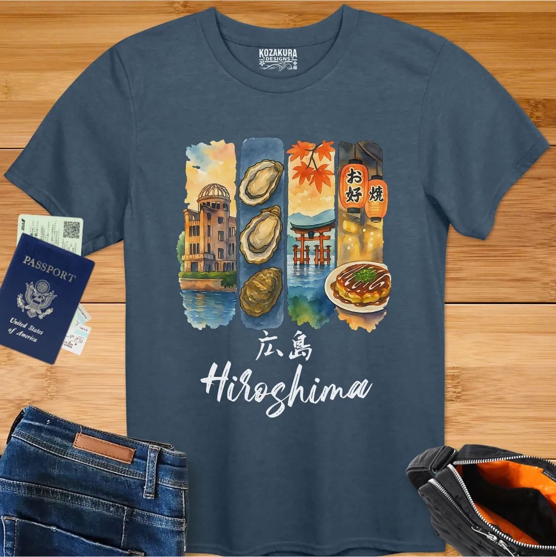 Hiroshima - 4 Panel Art