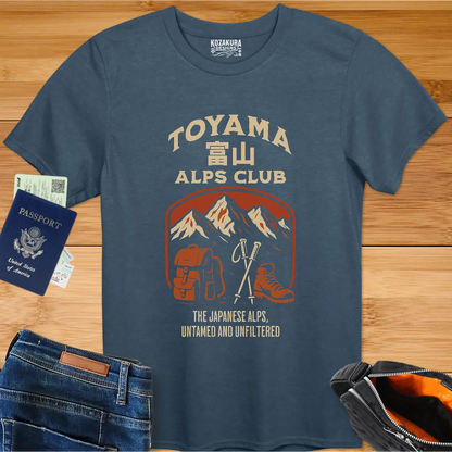Toyama Alps Club - Vintage Design