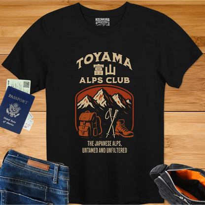 Toyama Alps Club - Vintage Design