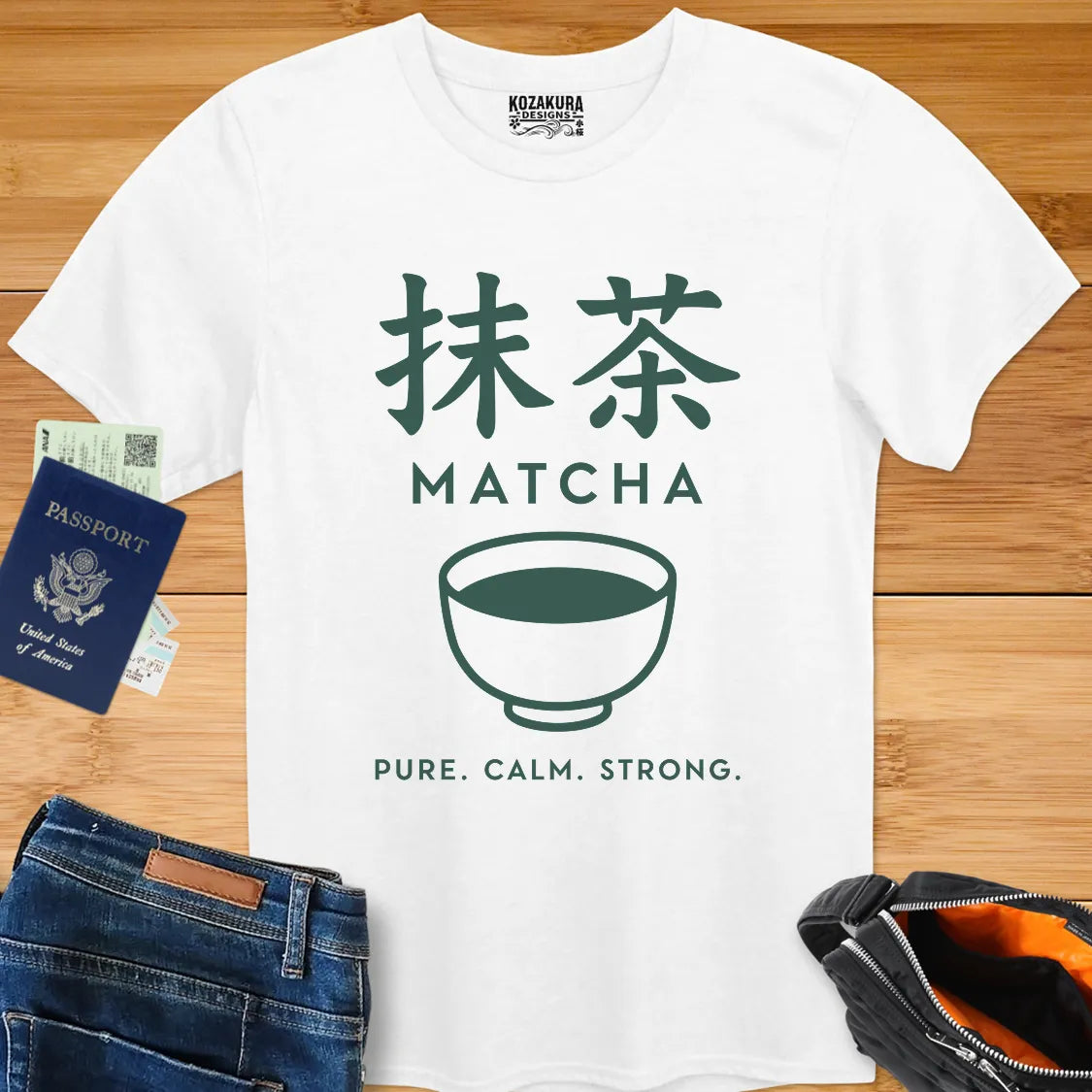Matcha - Pure, Calm, Strong - Cup
