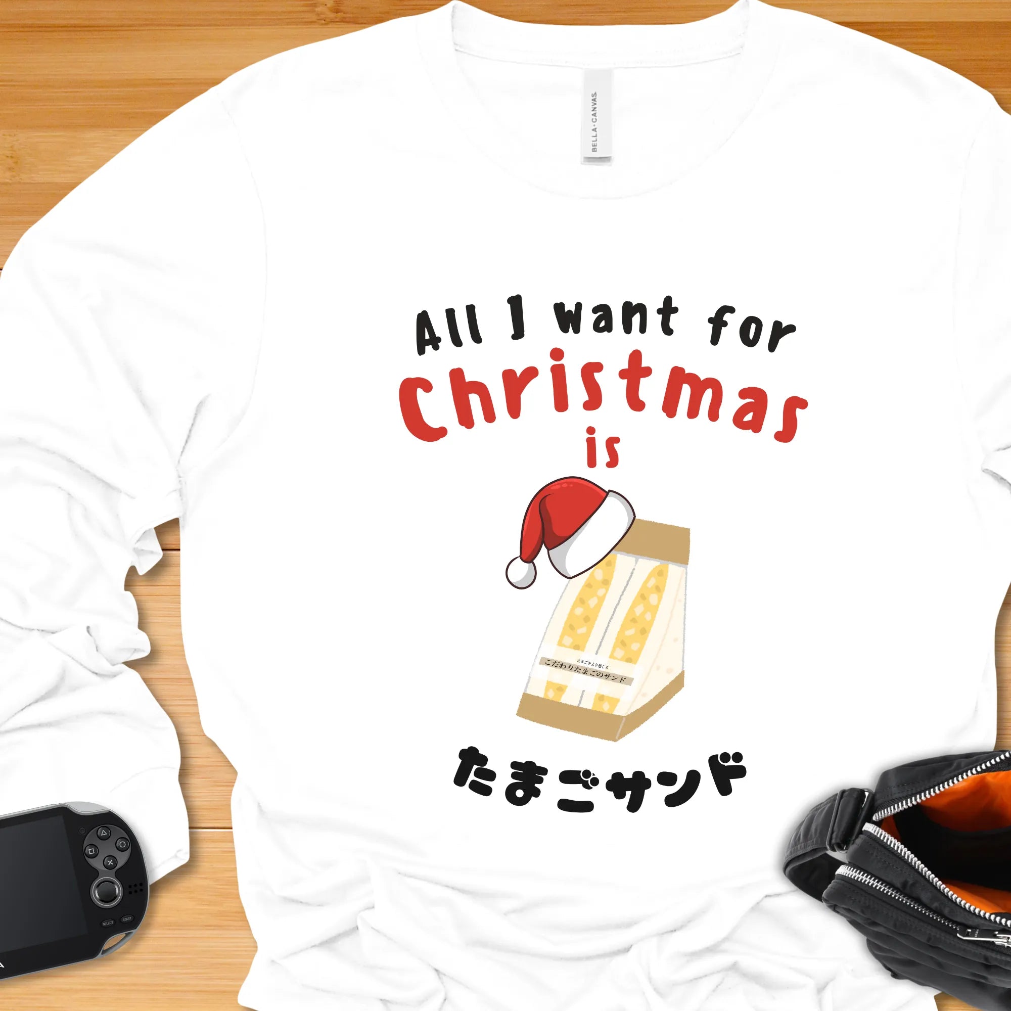 All I want for Christmas is Tamago Sando (Japanese) - Long Sleeve