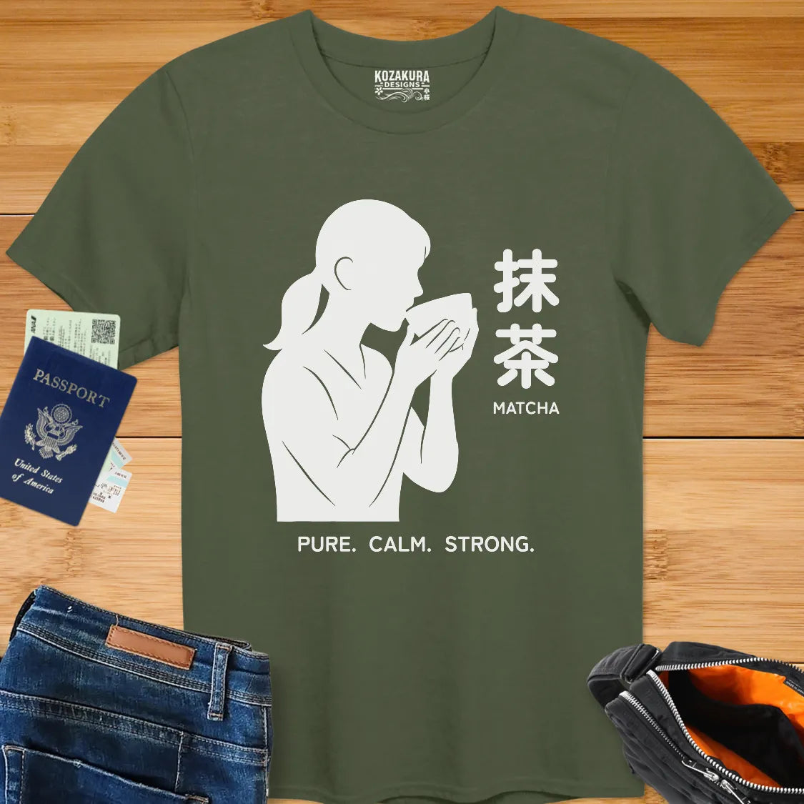 Matcha - Pure, Calm, Strong - Modern