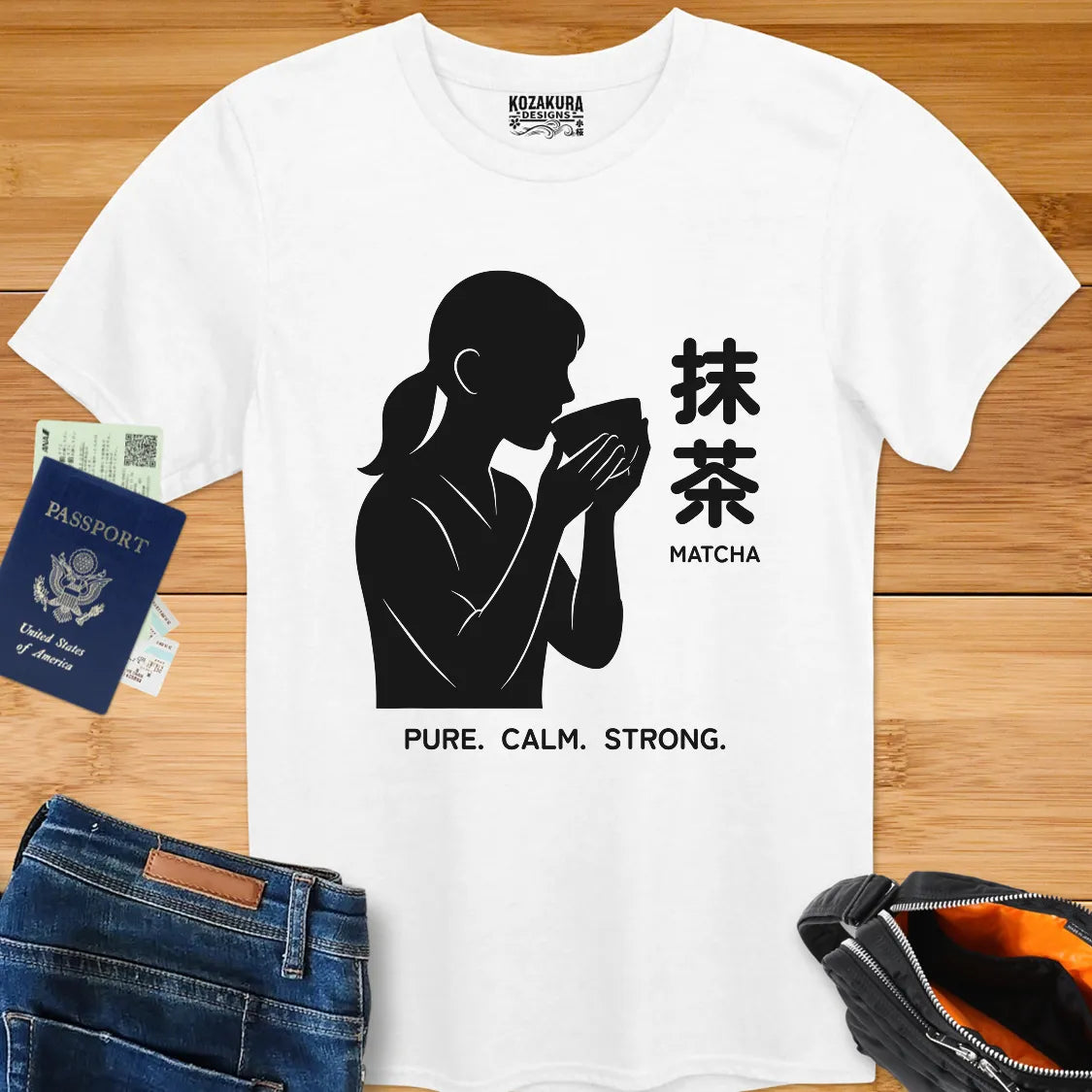 Matcha - Pure, Calm, Strong - Modern