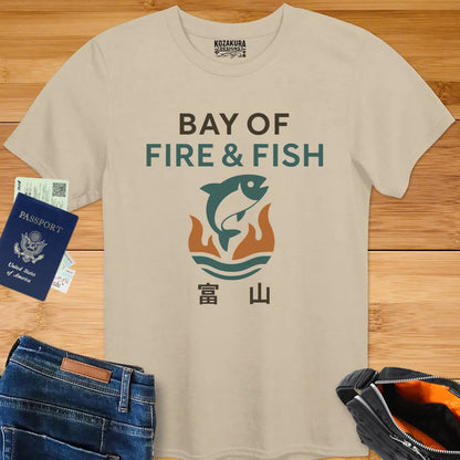 Toyama - Bay of Fire and Fish - Modern