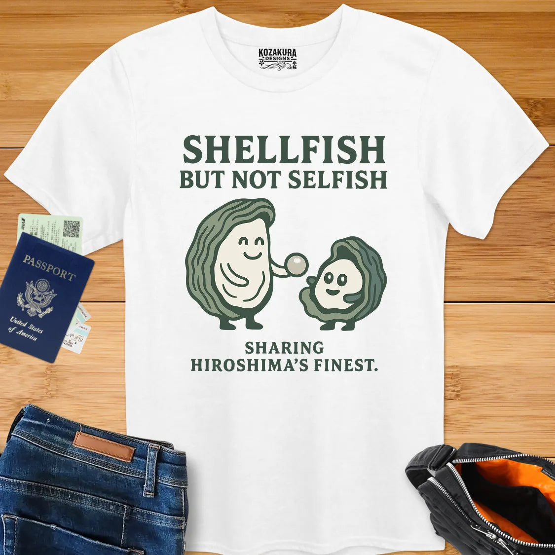 Hiroshima Shellfish - but not Selfish