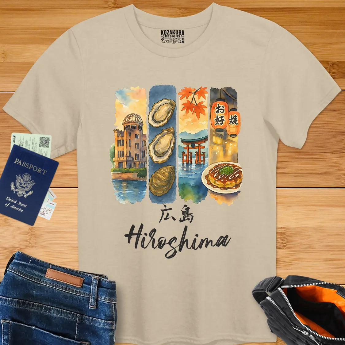 Hiroshima - 4 Panel Art