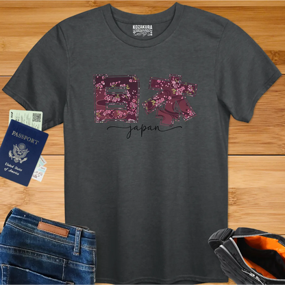 Floral Japan Kanji - Dark