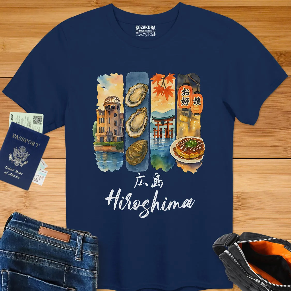 Hiroshima - 4 Panel Art