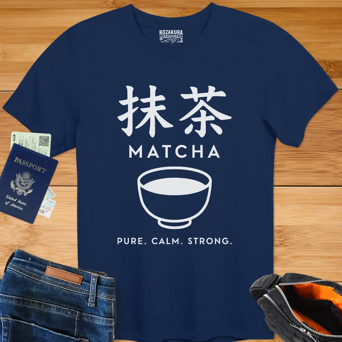 Matcha - Pure, Calm, Strong - Cup