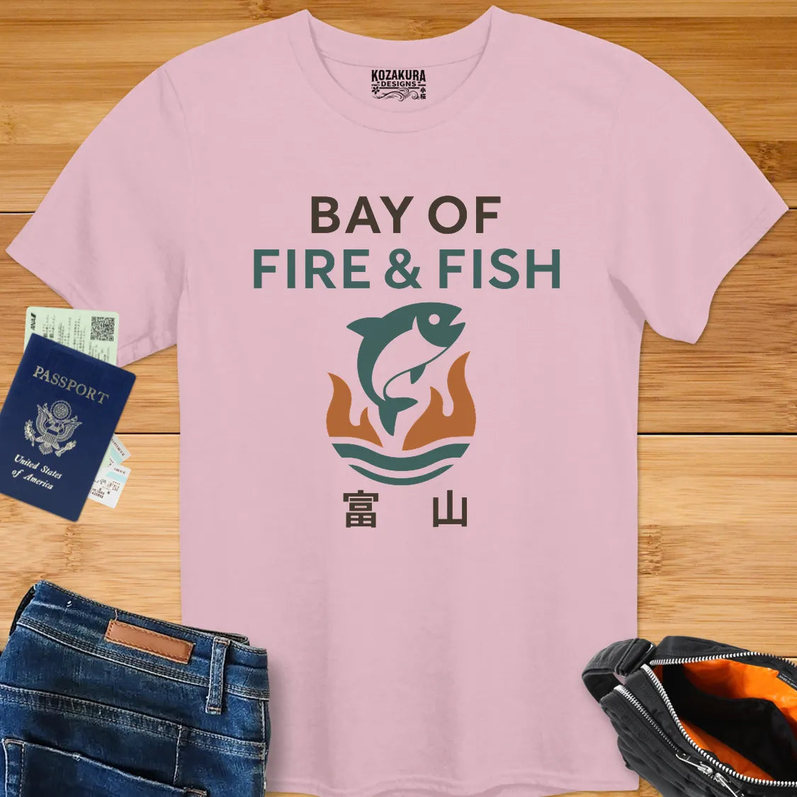 Toyama - Bay of Fire and Fish - Modern