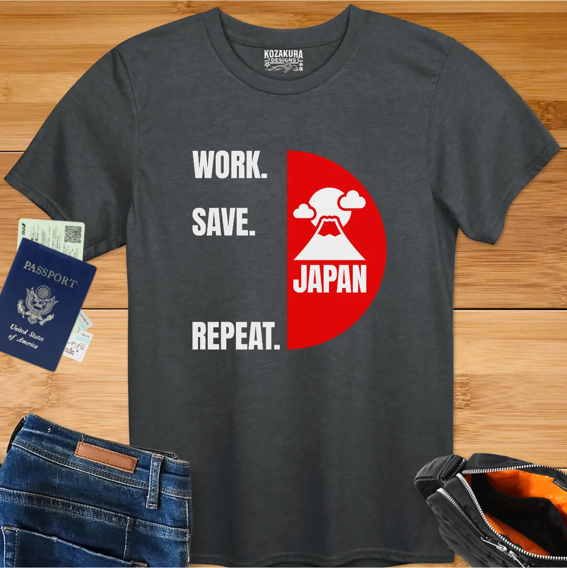 Work, Save, JAPAN!, Repeat - Mount Fuji