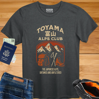 Toyama Alps Club - Vintage Design