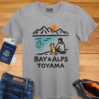 Toyama - Bay & Alps - Sketch