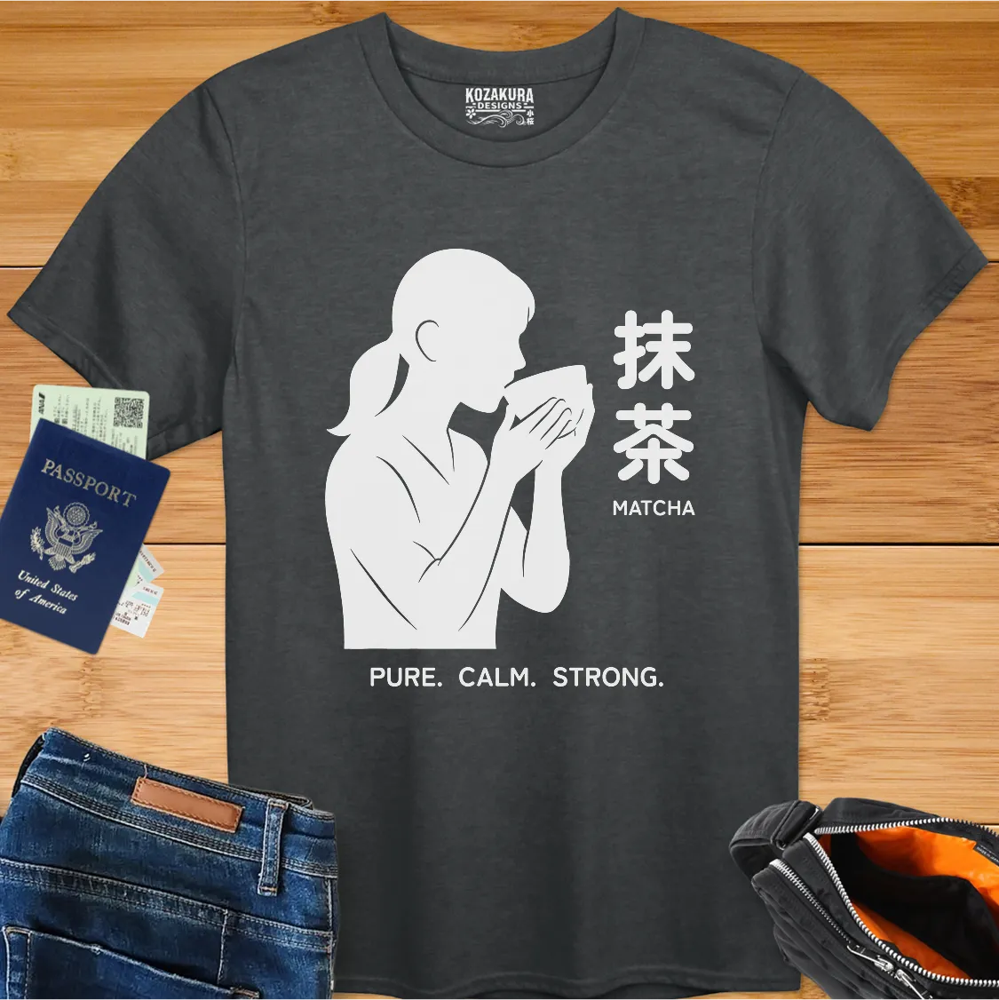 Matcha - Pure, Calm, Strong - Modern